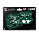 New York Jets 4 X 6" Vintage Decal