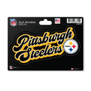 Pittsburgh Steelers 4 X 6" Vintage Decal