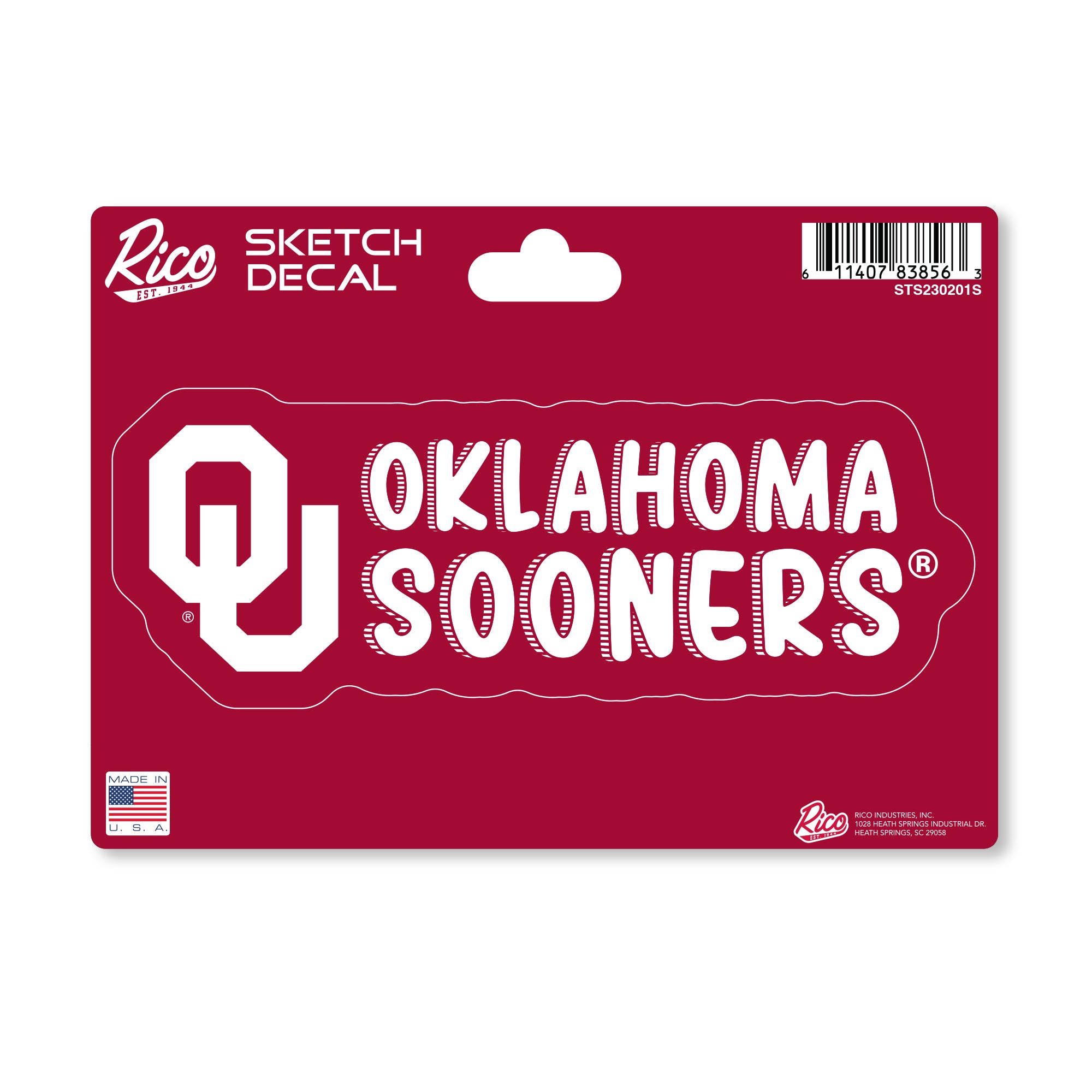 Oklahoma Sooners 4 X 6