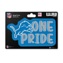 Detroit Lions 4 X 6" Sketch Decal