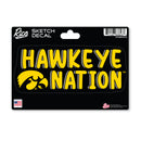 Iowa Hawkeyes 4 X 6" Sketch Decal