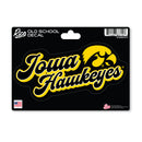 Iowa Hawkeyes 4 X 6" Vintage Decal