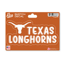 Texas Longhorns 4 X 6" Sketch Decal