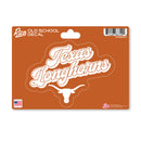 Texas Longhorns 4 X 6" Vintage Decal