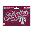 Texas A&M Aggies 4 X 6" Vintage Decal