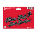 Texas Tech Red Raiders Old School Decal