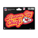 Kansas City Chiefs 4 X 6" Vintage Decal