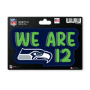 Seattle Seahawks 4 X 6" Sketch Decal