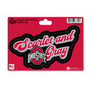 Ohio State Buckeyes 4 X 6" Vintage Decal