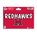 Miami of Ohio Redhawks Sketch Decal