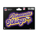 Minnesota Vikings 4 X 6" Vintage Decal
