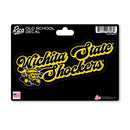 Wichita State Shockers 4x6 Vintage Look Decal
