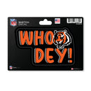 Cincinnati Bengals 4 X 6" Sketch Decal