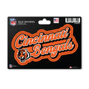 Cincinnati Bengals 4 X 6" Vintage Decal