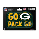 Green Bay Packers 4 X 6" Sketch Decal