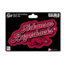 Arkansas Razorbacks 4 X 6" Vintage Decal