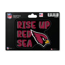 Arizona Cardinals 4 X 6" Sketch Decal