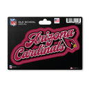 Arizona Cardinals 4 X 6" Vintage Decal