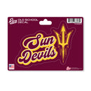 Arizona State Sun Devils 4 X 6" Vintage Decal