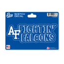 Air Force Academy 4 X 6 Inch Sketch Decal