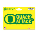 Oregon Ducks 4 X 6" Sketch Decal