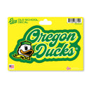 Oregon Ducks 4 X 6" Vintage Decal