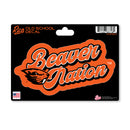 Oregon State Beavers 4 X 6" Vintage Decal