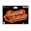 Oregon State Beavers 4 X 6" Vintage Decal