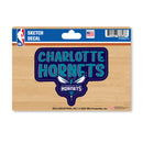 Charlotte Hornets 4 X 6" Sketch Decal