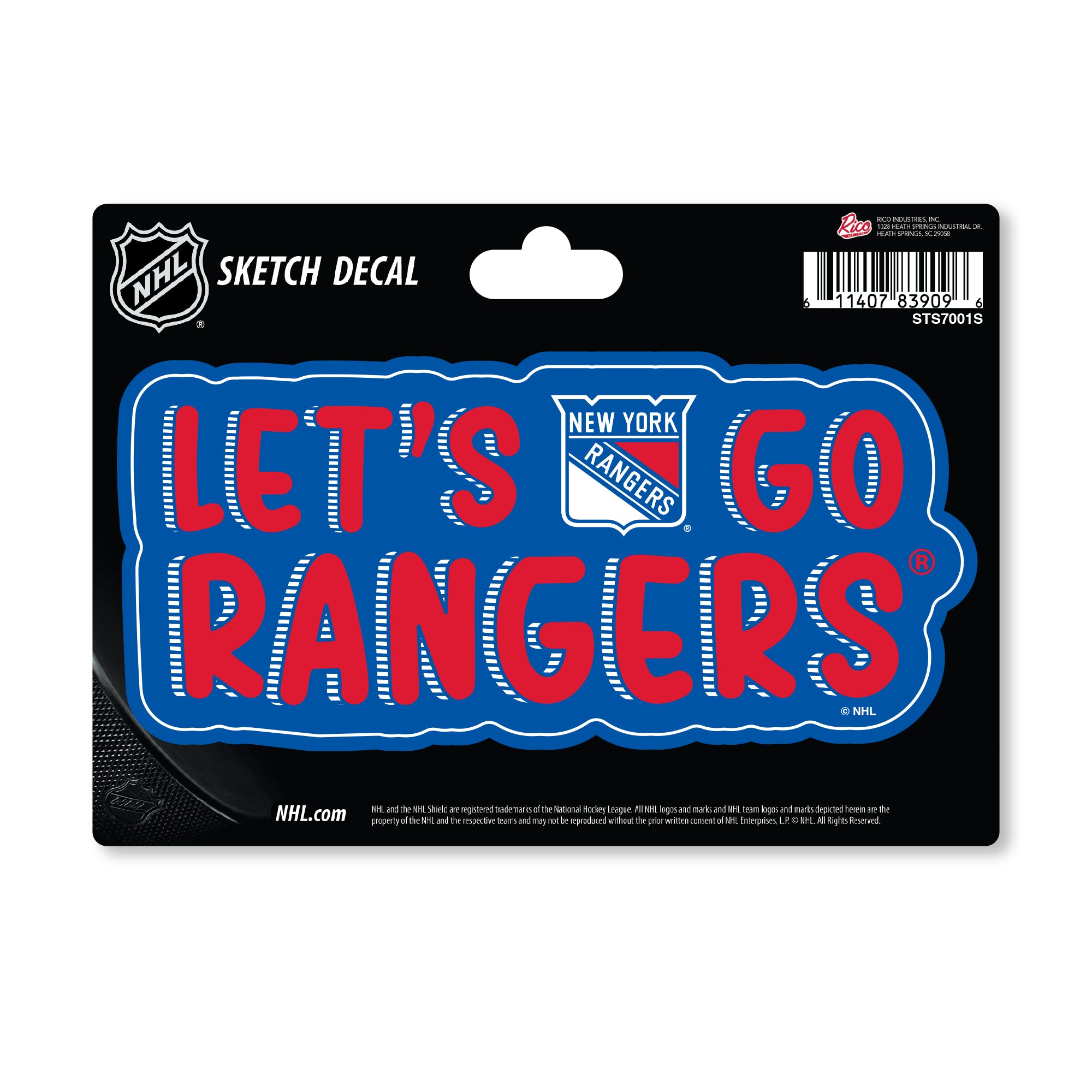 New York Rangers 4 X 6