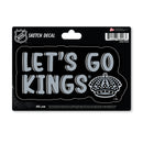 Los Angeles Kings 4 X 6" Sketch Decal