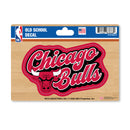 Chicago Bulls 4 X 6" Vintage Decal