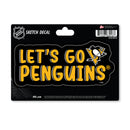 Pittsburgh Penguins 4 X 6" Sketch Decal