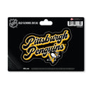 Pittsburgh Penguins 4 X 6" Vintage Decal