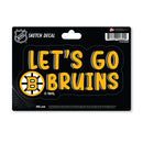 Boston Bruins 4 X 6" Sketch Decal