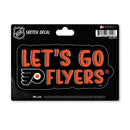 Philadelphia Flyers 4 X 6" Sketch Decal