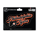 Philadelphia Flyers 4 X 6" Vintage Decal