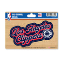 Los Angeles Clippers 4 X 6" Vintage Decal