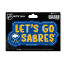 Buffalo Sabres 4 X 6" Sketch Decal