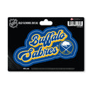 Buffalo Sabres 4 X 6" Vintage Decal