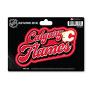 Calgary Flames 4 X 6" Vintage Decal