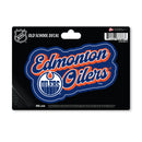 Edmonton Oilers 4 X 6" Vintage Decal