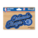 Orlando Magic 4 X 6" Vintage Decal