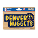 Denver Nuggets 4 X 6" Sketch Decal