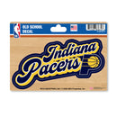 Indiana Pacers 4 X 6" Vintage Decal