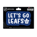 Toronto Maple Leafs 4 X 6" Sketch Decal