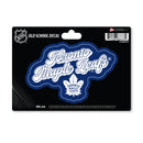 Toronto Maple Leafs 4 X 6" Vintage Decal