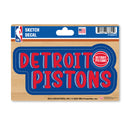 Detroit Pistons 4 X 6" Sketch Decal