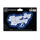Tampa Bay Lightning 4 X 6" Vintage Decal