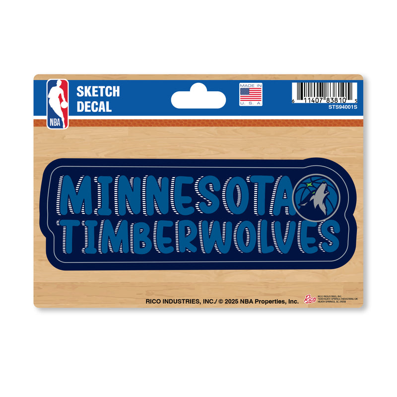 Minnesota Timberwolves 4 X 6